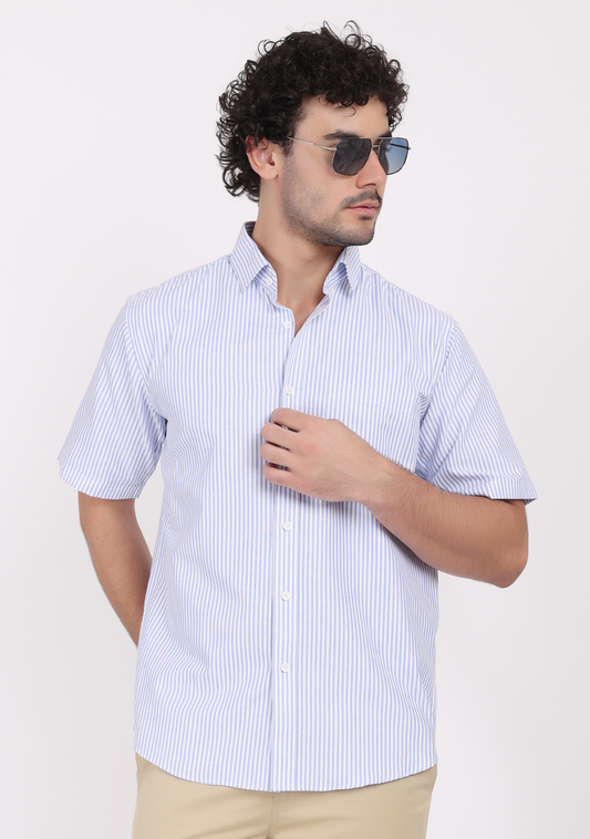 Half Sleeve Lining Shirts For Men