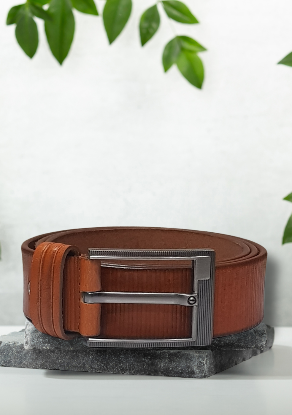 Growvid Men's  Spanish Leather Belts