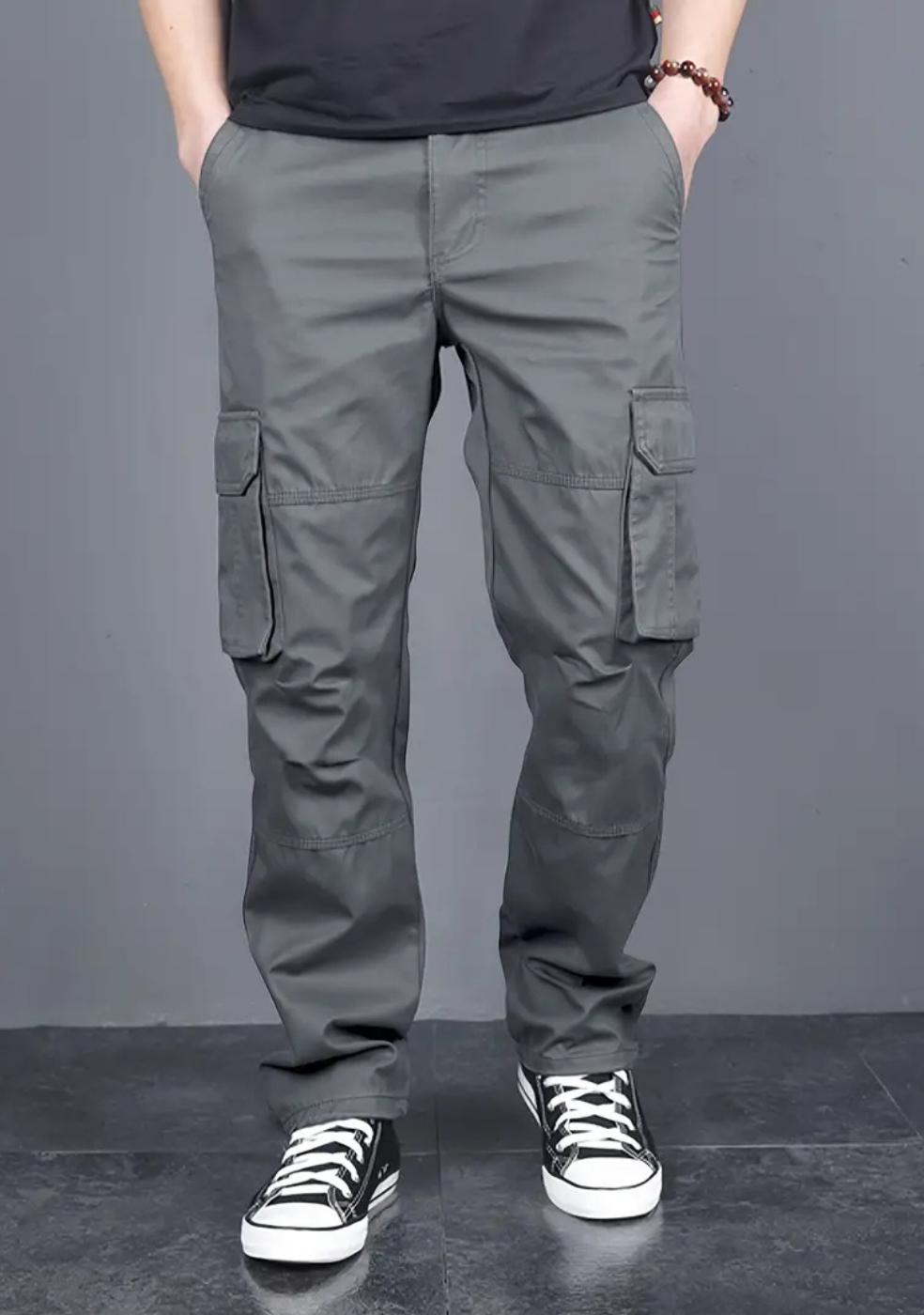 Street Style Multi-Pocket Cargo Pants