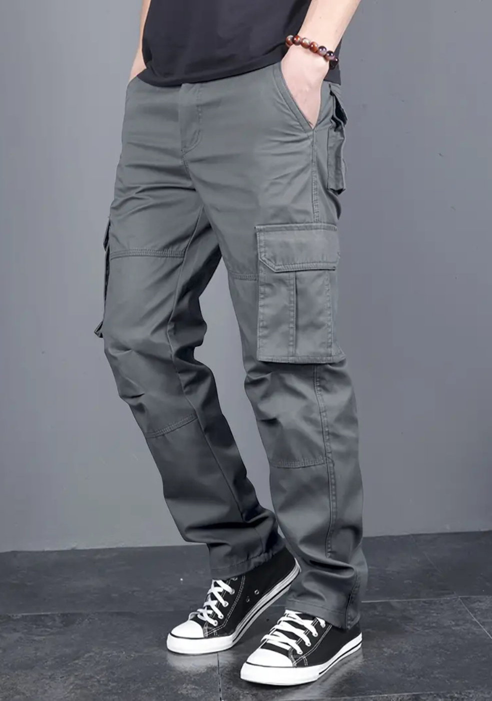 Street Style Multi-Pocket Cargo Pants