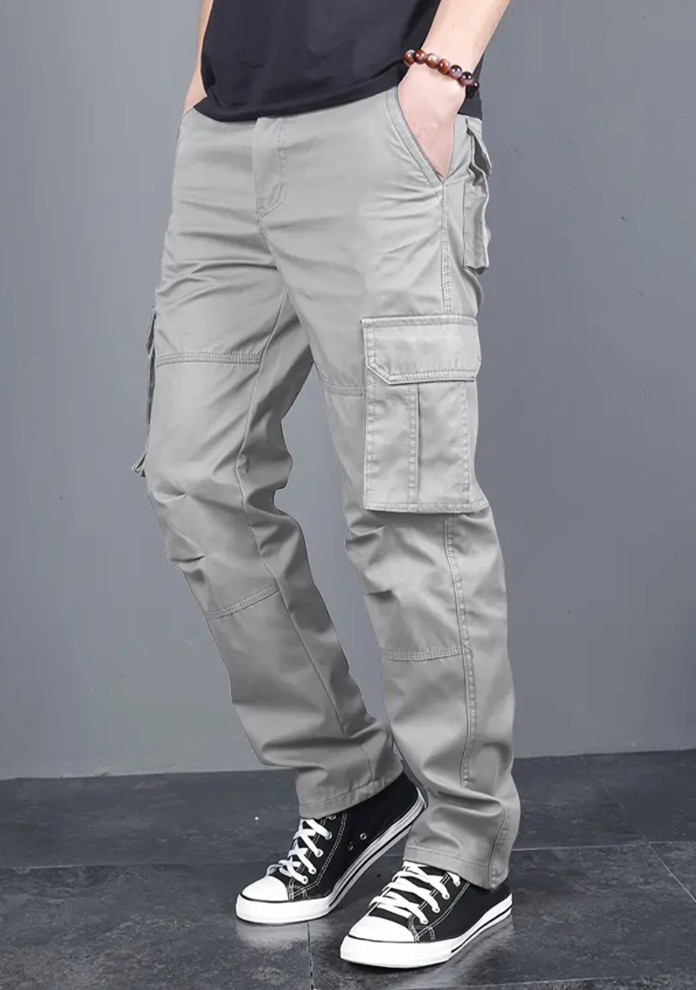 Street Style Multi-Pocket Cargo Pants