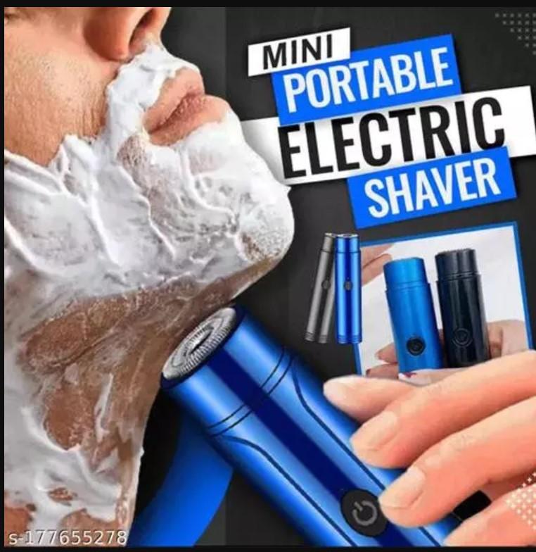 Portable Mini Shaver, Pocket Razor for Men USB Rechargeable Waterproof