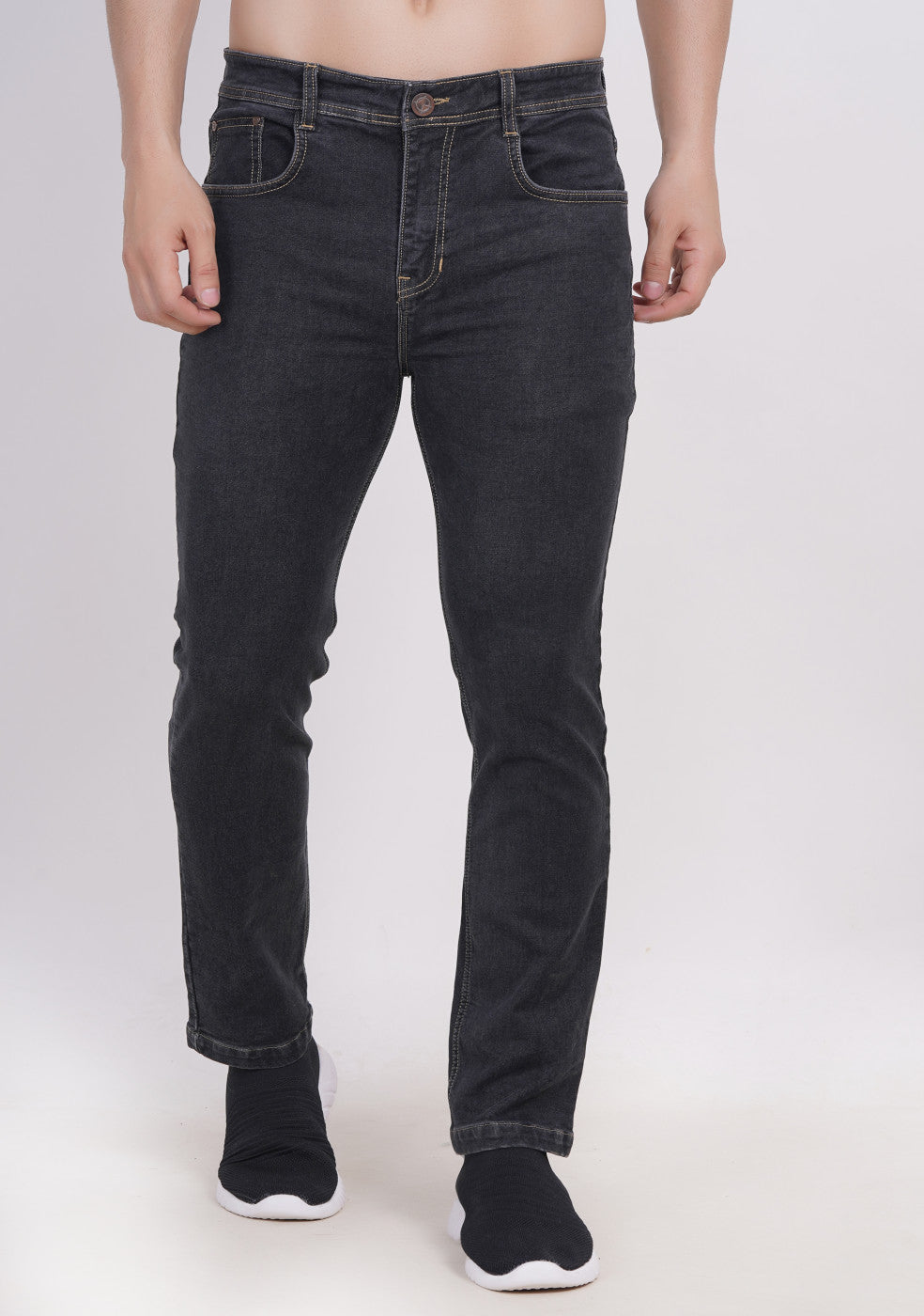 Black Denim Jeans For Men - ASHTOM