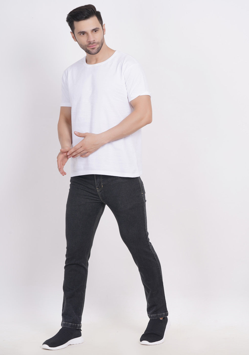 Black Denim Jeans For Men - ASHTOM