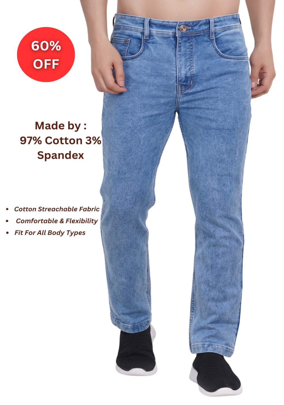 Branded Jeans for Men - ASHTOM