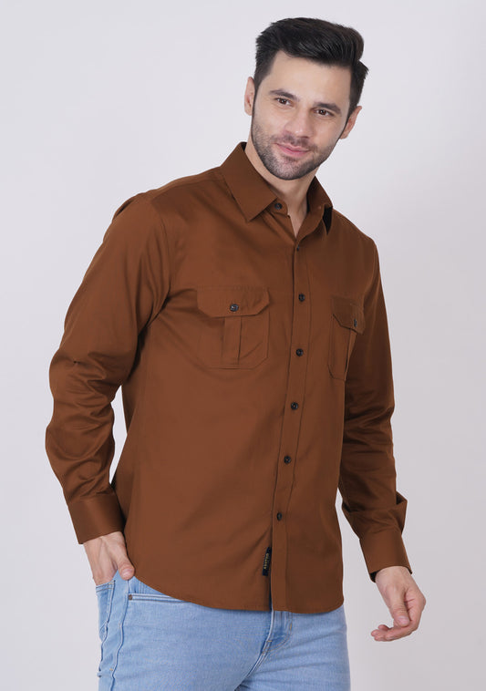 Double Pocket Shirts For Men - ASHTOM