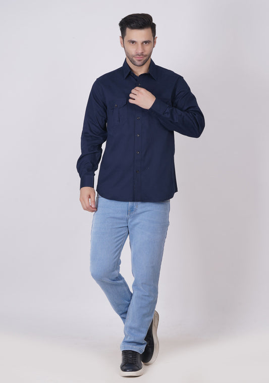 Double Pocket Shirts For Men - ASHTOM