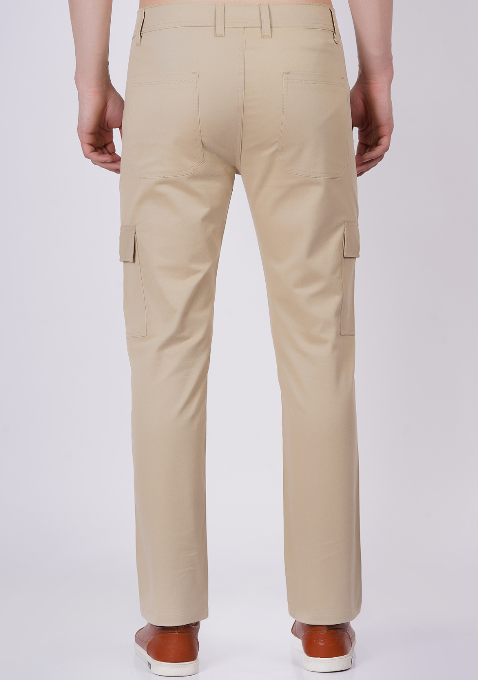 Men Regular fit Cargo Pant With Cross Pocket