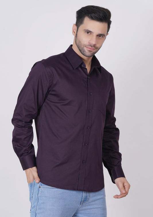 Men Formal Shirt Premium Cotton - ASHTOM