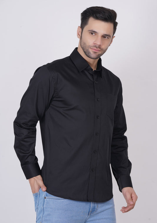 Men Formal Shirt Premium Cotton - ASHTOM