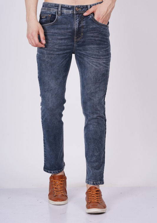 Men's Gray Denim Jeans