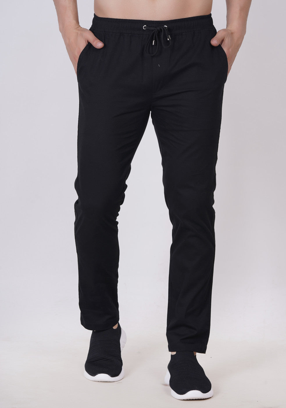 Men Mid-Rise Relaxed Fit Cargo Pants - ASHTOM