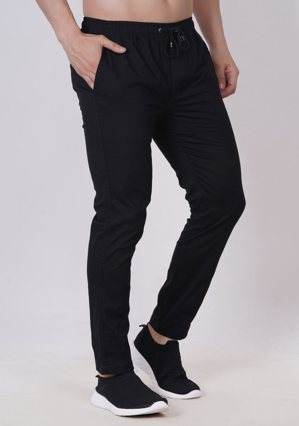 Men Mid-Rise Relaxed Fit Cargo Pants - ASHTOM