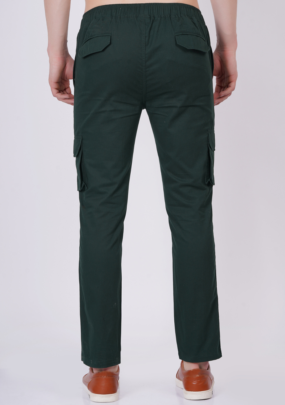 Mid-Rise Men Cargo Pant Six Pockets