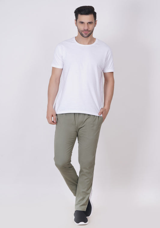 Men Mid-Rise Relaxed Fit Cargo Pants - ASHTOM